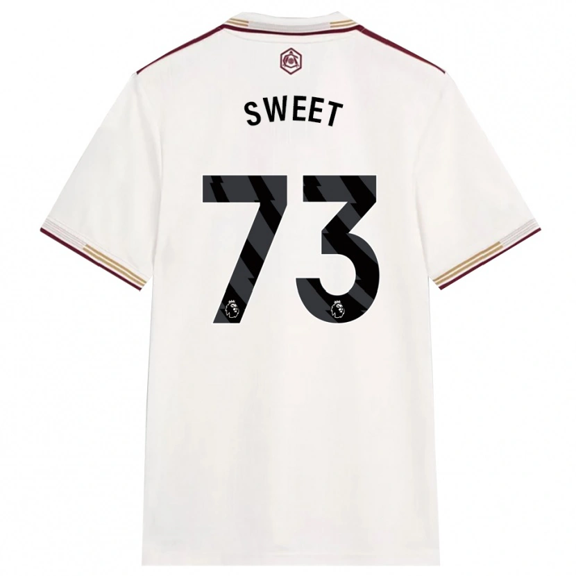 Danxen Kid James Sweet #73 Off White Burgundy Third Jersey 2025/26 T-Shirt