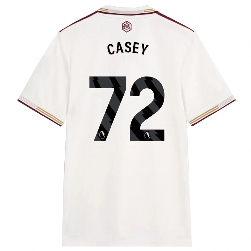 Danxen Kid Dan Casey #72 Off White Burgundy Third Jersey 2025/26 T-Shirt