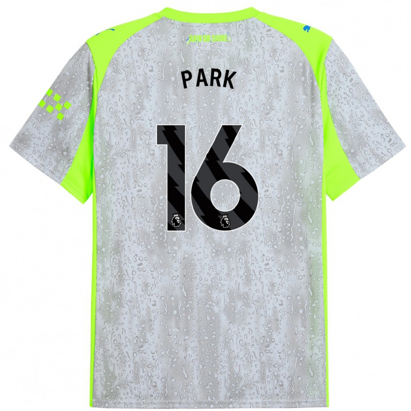 Danxen Kid Jess Park #16 Gray Yellow Third Jersey 2025/26 T-Shirt