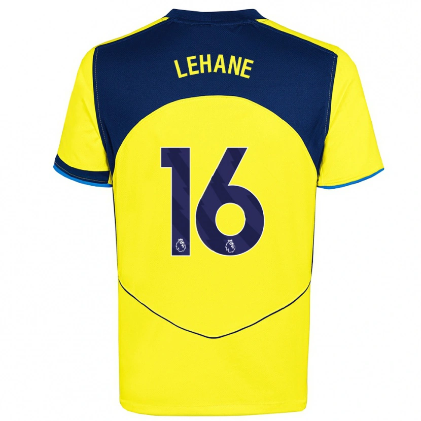Danxen Kid Ellis Lehane #16 Yellow Navy Third Jersey 2025/26 T-Shirt