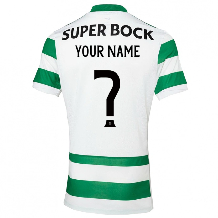 Danxen Men Your Name #0 Green White Home Jersey 2025/26 T-Shirt