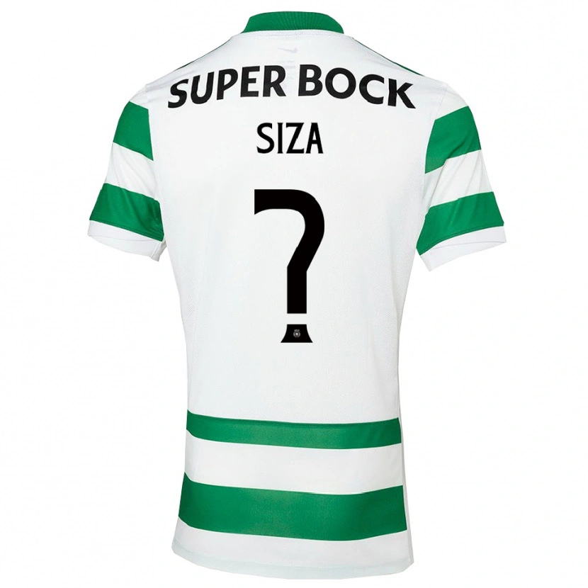 Danxen Men Sergio Siza #0 Green White Home Jersey 2025/26 T-Shirt