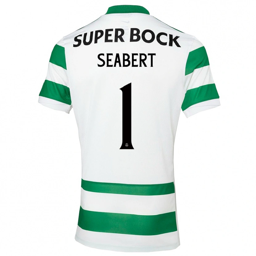 Danxen Men Hannah Grace Seabert #1 Green White Home Jersey 2025/26 T-Shirt