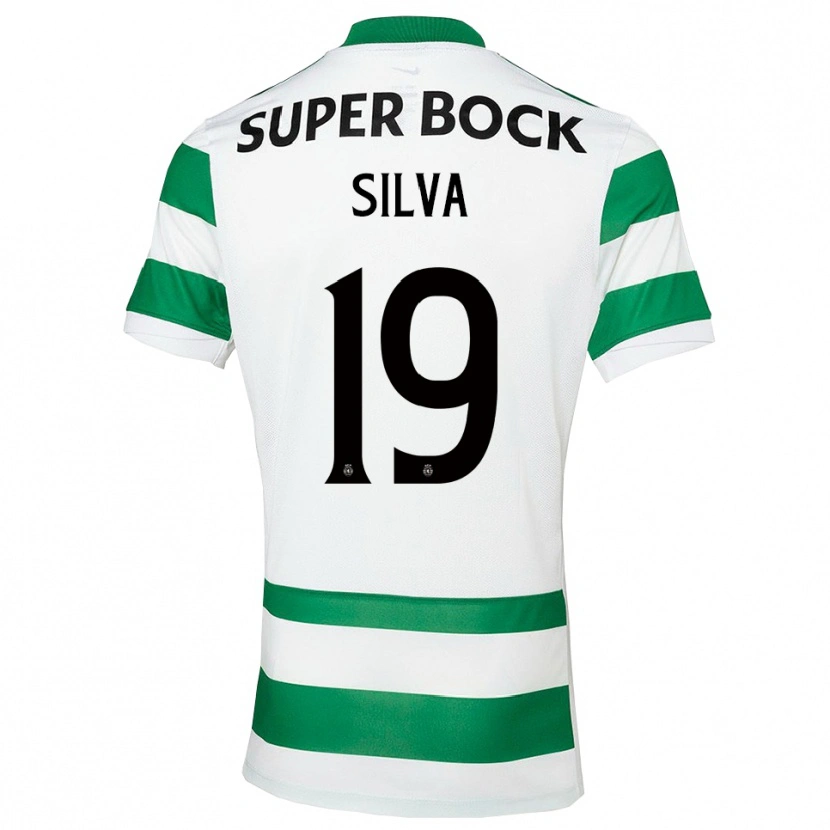 Danxen Men Diana Silva #19 Green White Home Jersey 2025/26 T-Shirt