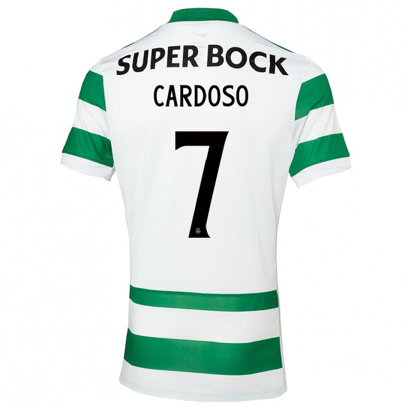 Danxen Men Paulo Cardoso #7 Green White Home Jersey 2025/26 T-Shirt