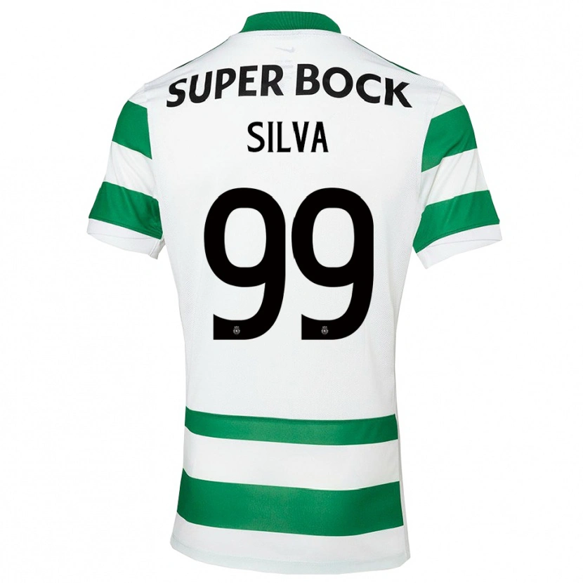 Danxen Men Francisco Silva #99 Green White Home Jersey 2025/26 T-Shirt