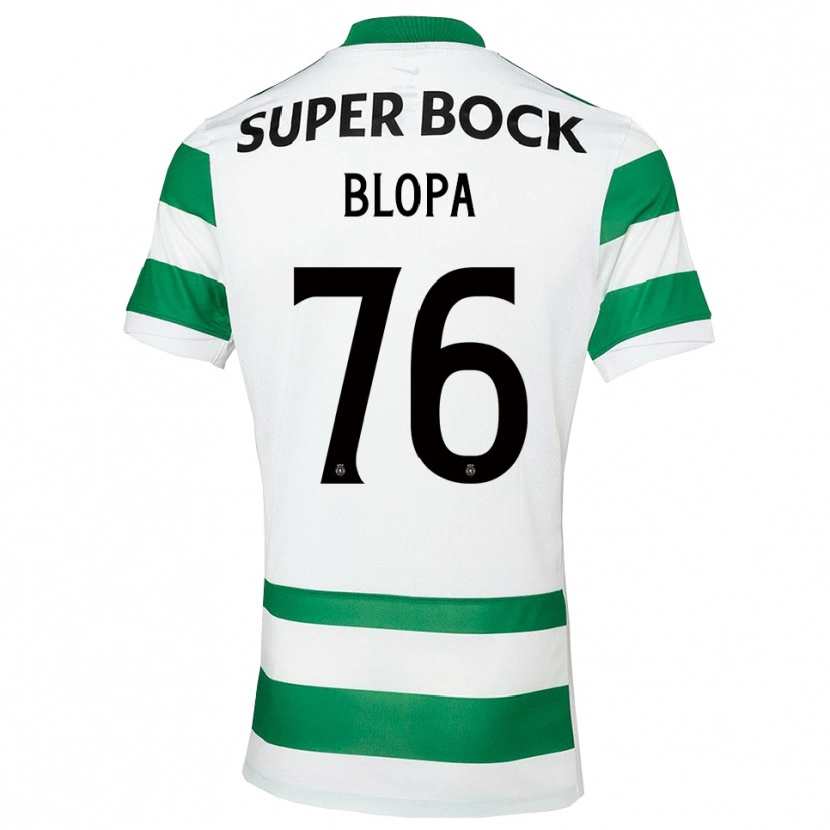 Danxen Men Salvador Blopa #76 Green White Home Jersey 2025/26 T-Shirt
