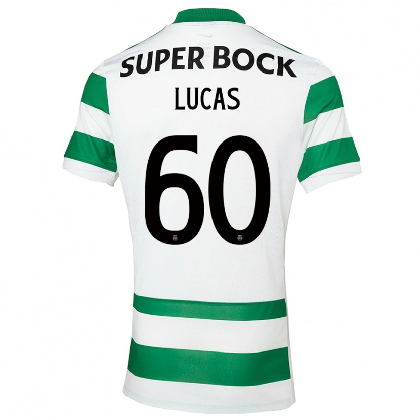 Danxen Men Rayan Lucas #60 Green White Home Jersey 2025/26 T-Shirt