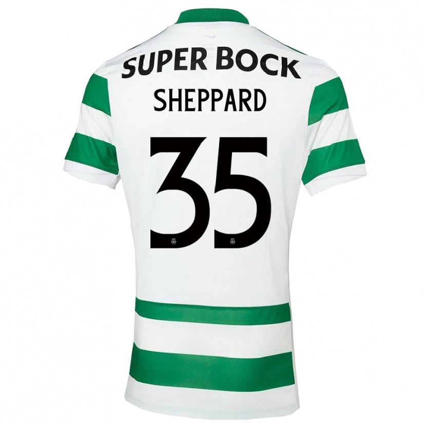 Danxen Men Catriona Sheppard #35 Green White Home Jersey 2025/26 T-Shirt