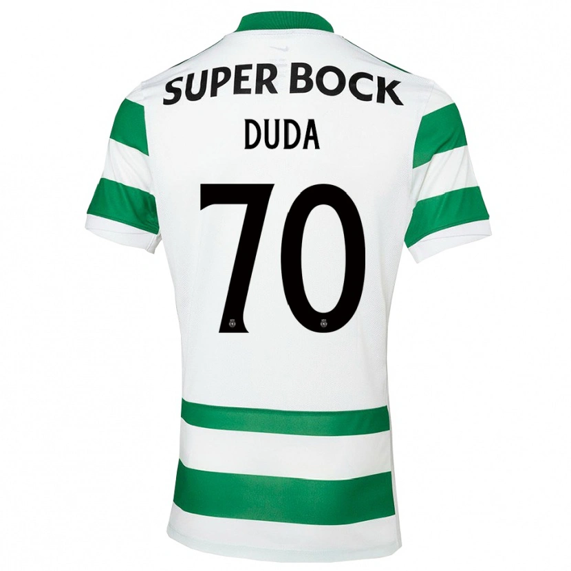 Danxen Men Dudá #70 Green White Home Jersey 2025/26 T-Shirt