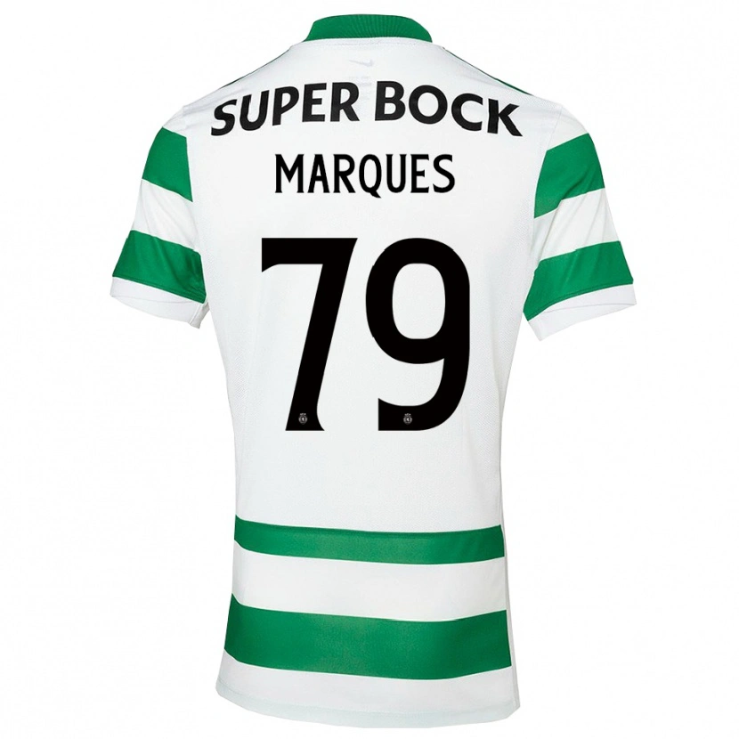 Danxen Men Rodrigo Marquês #79 Green White Home Jersey 2025/26 T-Shirt