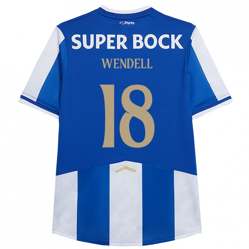 Danxen Men Wendell #18 Blue White Home Jersey 2025/26 T-Shirt