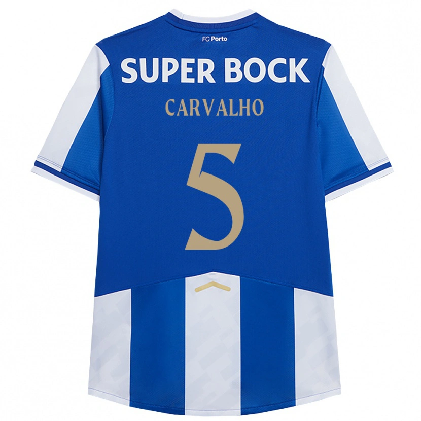 Danxen Men Guilherme Carvalho #5 Blue White Home Jersey 2025/26 T-Shirt