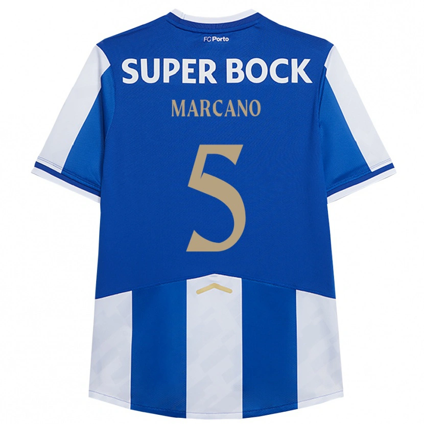 Danxen Men Ivan Marcano #5 Blue White Home Jersey 2025/26 T-Shirt