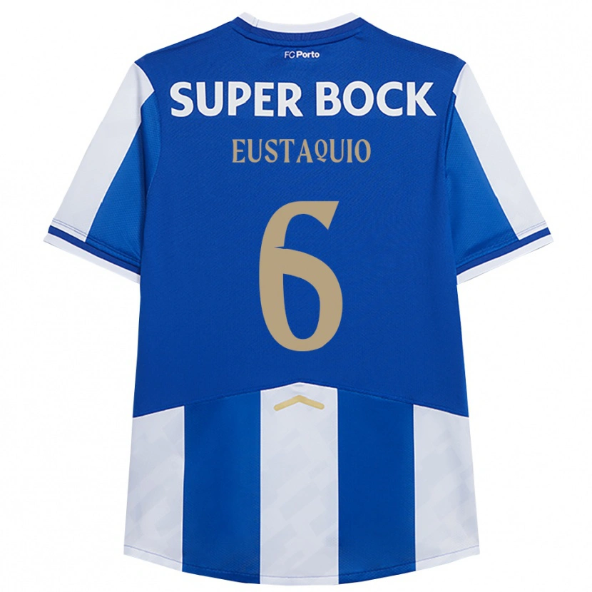 Danxen Men Stephen Eustaquio #6 Blue White Home Jersey 2025/26 T-Shirt