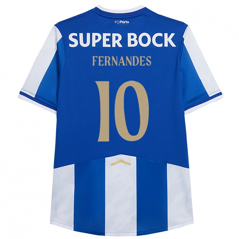 Danxen Men Francisco Fernandes #10 Blue White Home Jersey 2025/26 T-Shirt