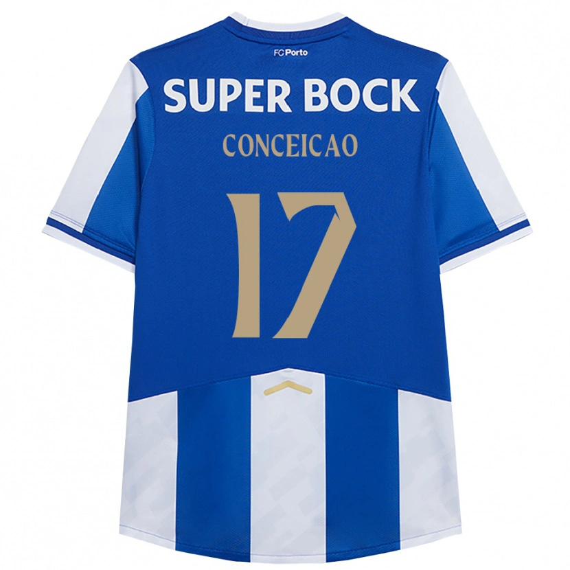 Danxen Men Rodrigo Conceicao #17 Blue White Home Jersey 2025/26 T-Shirt