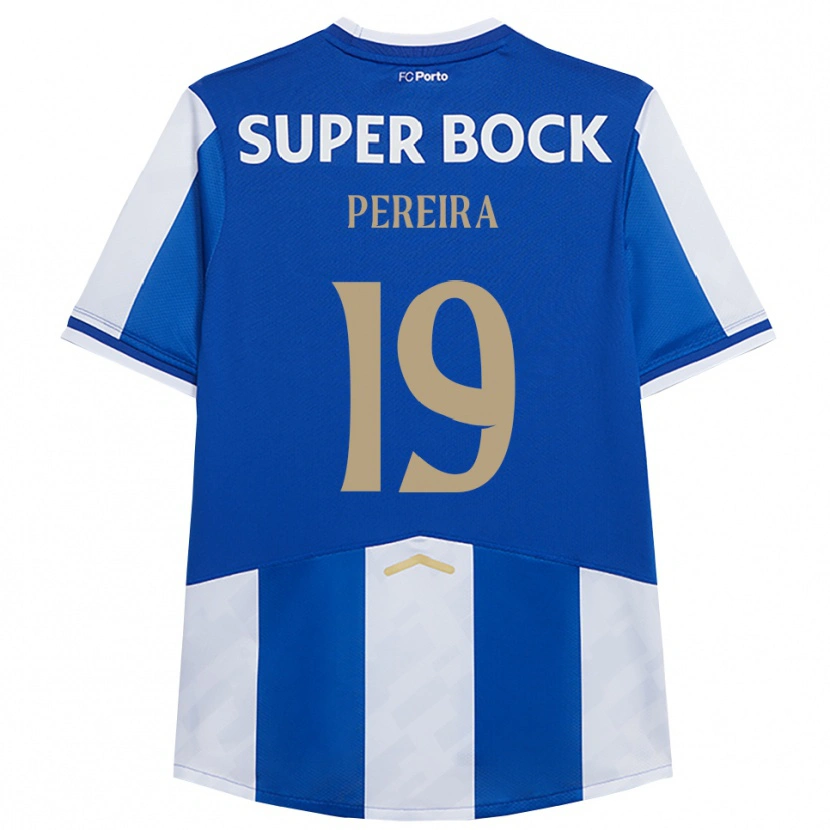 Danxen Men João Pereira #19 Blue White Home Jersey 2025/26 T-Shirt