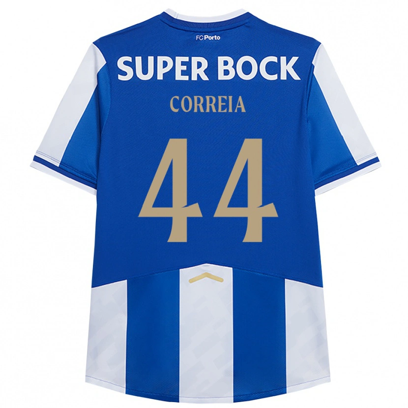Danxen Men Romain Correia #44 Blue White Home Jersey 2025/26 T-Shirt