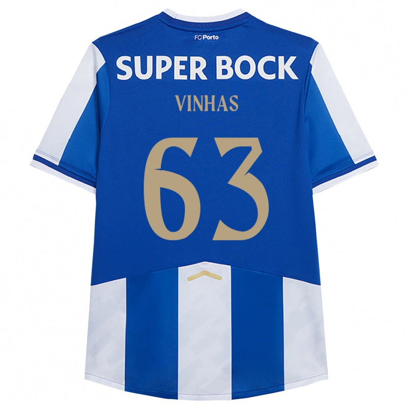 Danxen Men David Vinhas #63 Blue White Home Jersey 2025/26 T-Shirt