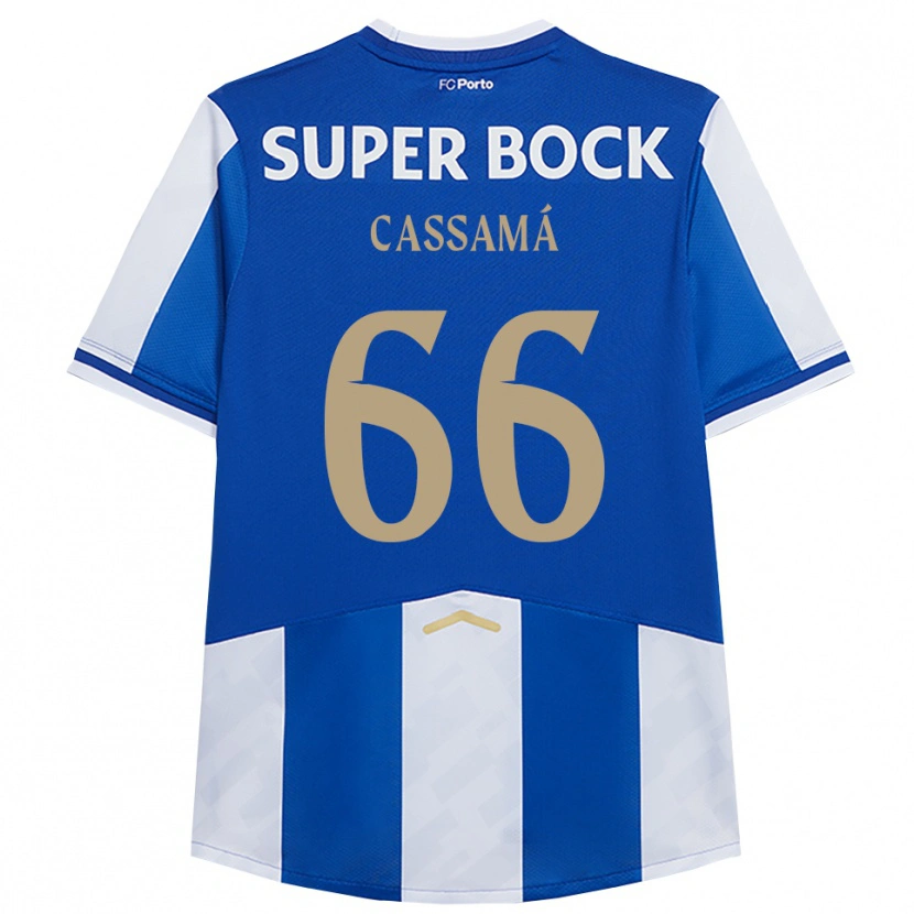 Danxen Men Adramane Cassamá #66 Blue White Home Jersey 2025/26 T-Shirt