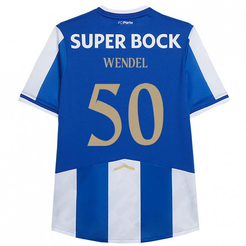 Danxen Men Wendel #50 Blue White Home Jersey 2025/26 T-Shirt