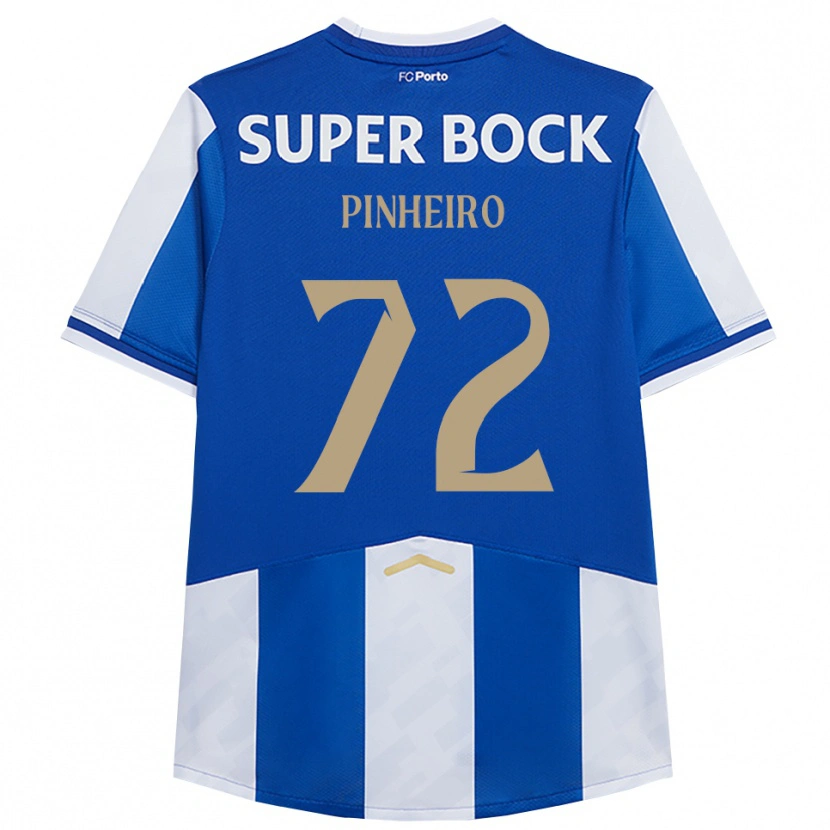 Danxen Men Rodrigo Pinheiro #72 Blue White Home Jersey 2025/26 T-Shirt