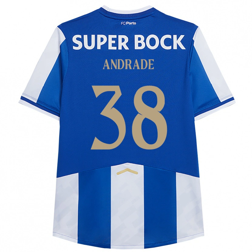 Danxen Men Fernando Andrade #38 Blue White Home Jersey 2025/26 T-Shirt