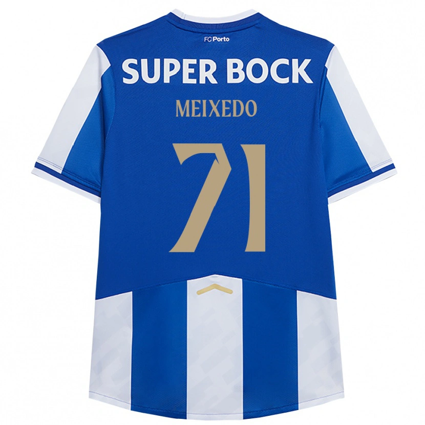 Danxen Men Francisco Meixedo #71 Blue White Home Jersey 2025/26 T-Shirt
