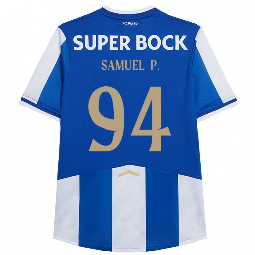 Danxen Men Samuel #94 Blue White Home Jersey 2025/26 T-Shirt