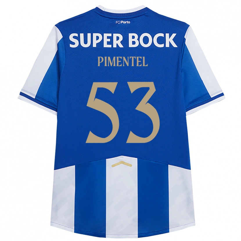Danxen Men Eric Pimentel #53 Blue White Home Jersey 2025/26 T-Shirt