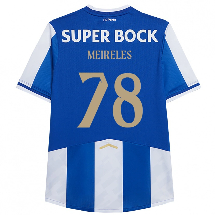 Danxen Men Jorge Meireles #78 Blue White Home Jersey 2025/26 T-Shirt