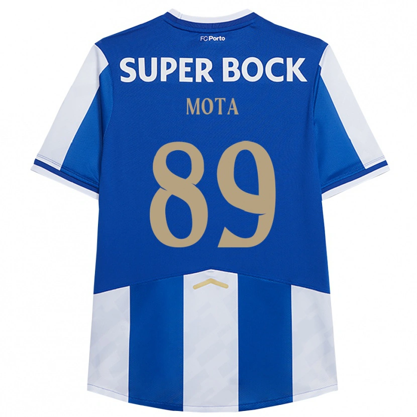 Danxen Men Luís Mota #89 Blue White Home Jersey 2025/26 T-Shirt