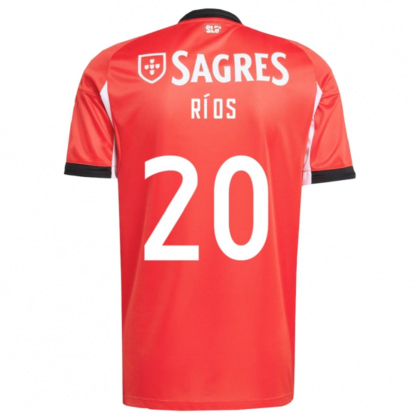 Danxen Men Richard Ríos #20 Red White Home Jersey 2025/26 T-Shirt