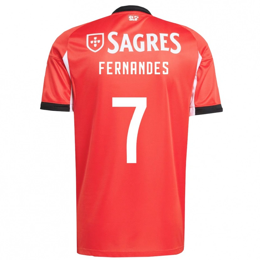 Danxen Men Ricardo Fernandes #7 Red White Home Jersey 2025/26 T-Shirt