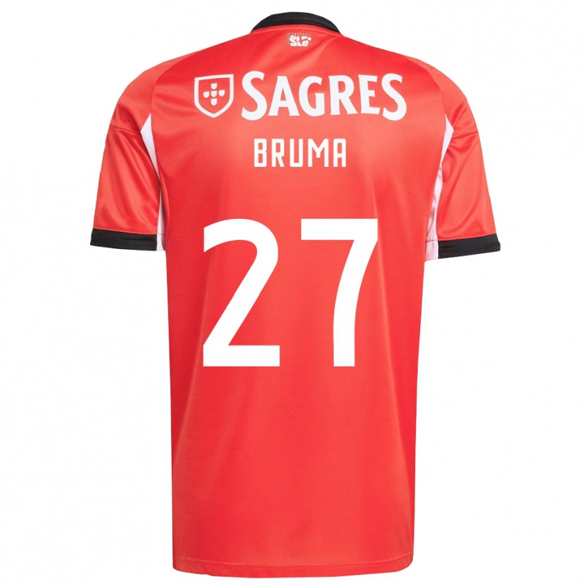 Danxen Men Bruma #27 Red White Home Jersey 2025/26 T-Shirt