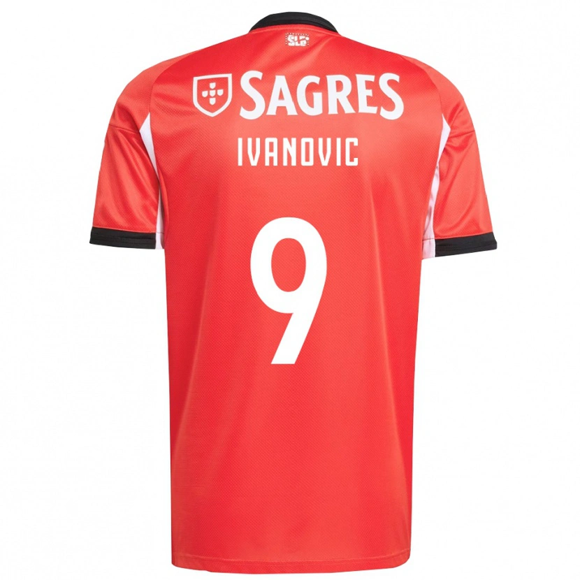 Danxen Men Franjo Ivanovic #9 Red White Home Jersey 2025/26 T-Shirt