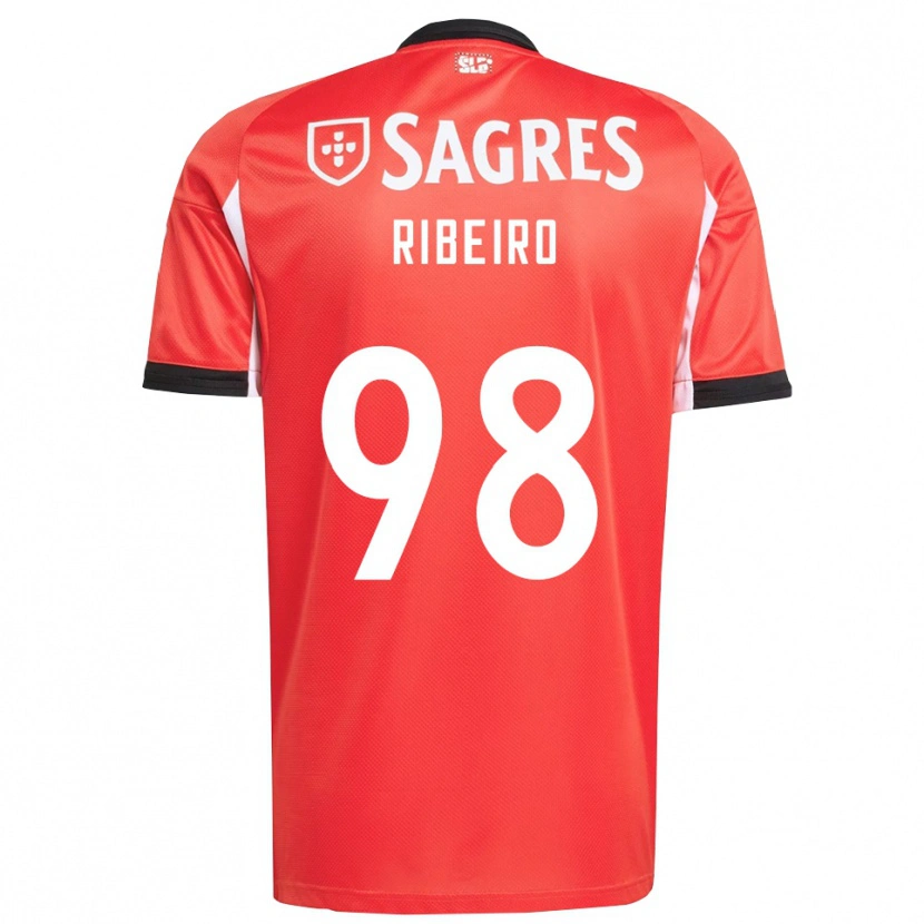 Danxen Men Ricardo Ribeiro #98 Red White Home Jersey 2025/26 T-Shirt