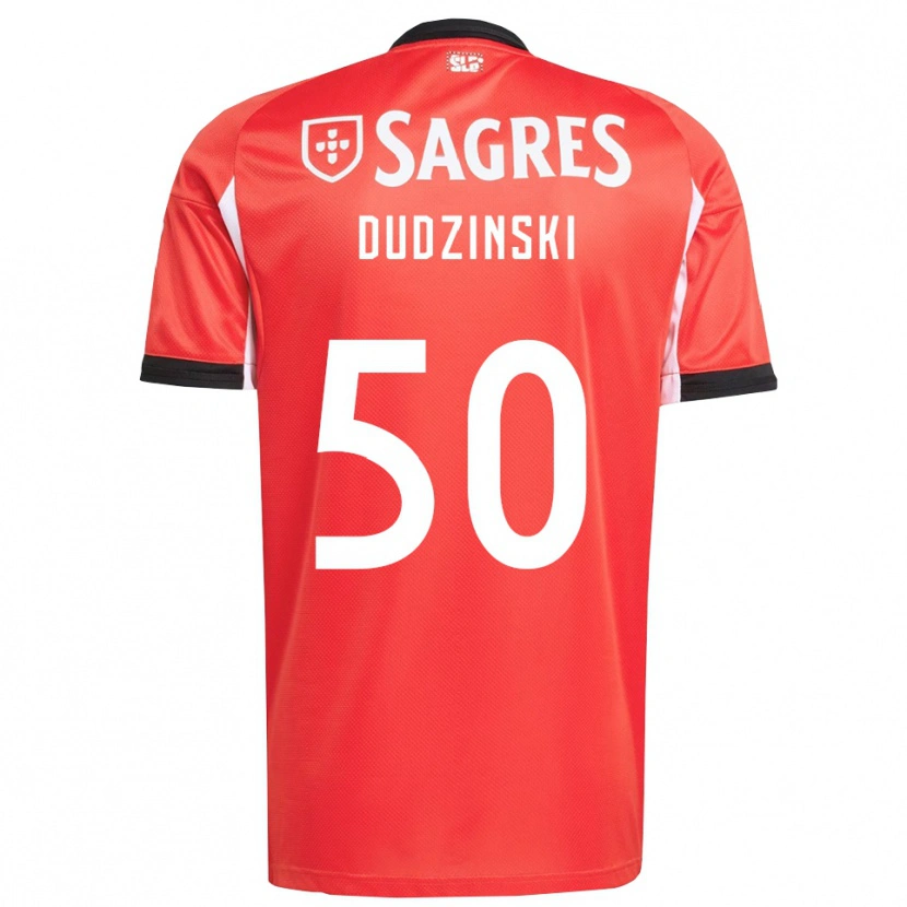 Danxen Men Marcel Dudzinski #50 Red White Home Jersey 2025/26 T-Shirt