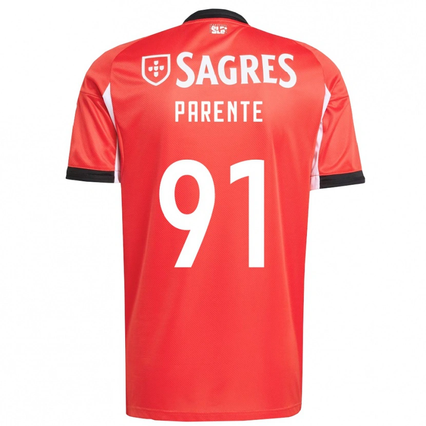Danxen Men Tiago Parente #91 Red White Home Jersey 2025/26 T-Shirt