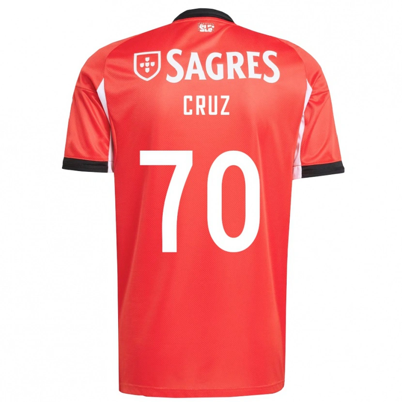 Danxen Men Filipe Cruz #70 Red White Home Jersey 2025/26 T-Shirt