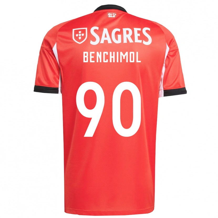 Danxen Men Benchimol #90 Red White Home Jersey 2025/26 T-Shirt