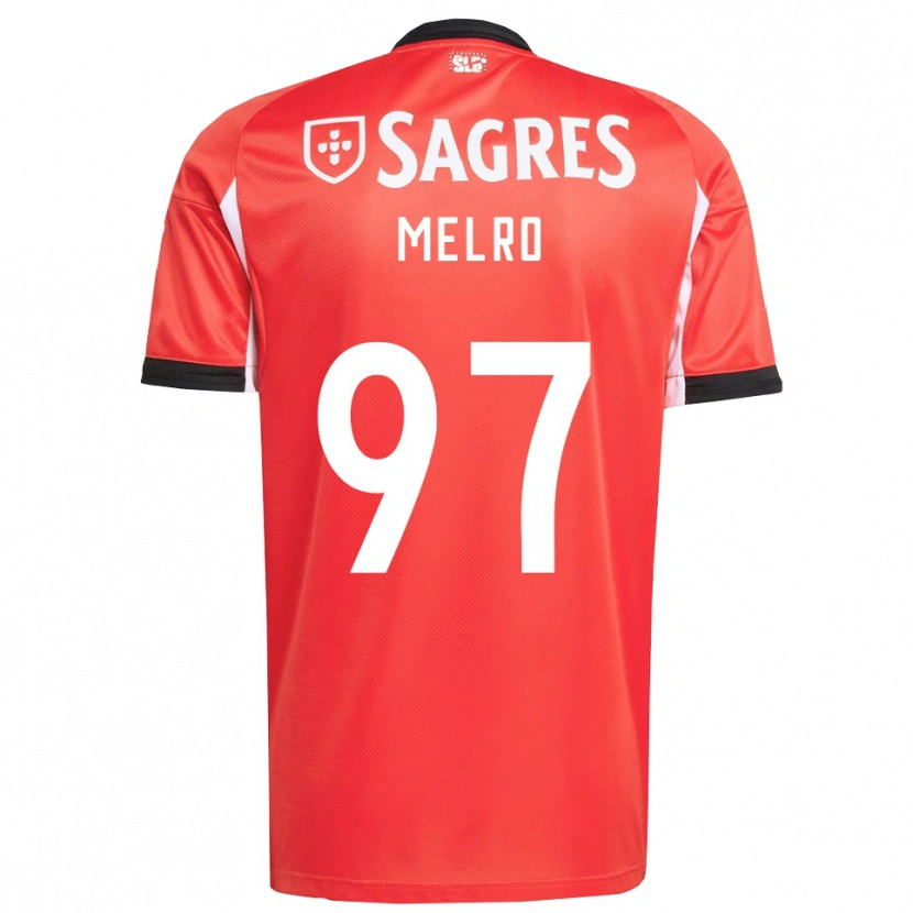 Danxen Men José Melro #97 Red White Home Jersey 2025/26 T-Shirt