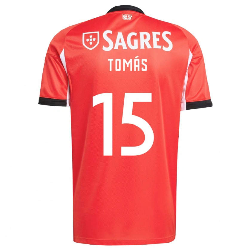 Danxen Men Tomás Ferreira #15 Red White Home Jersey 2025/26 T-Shirt