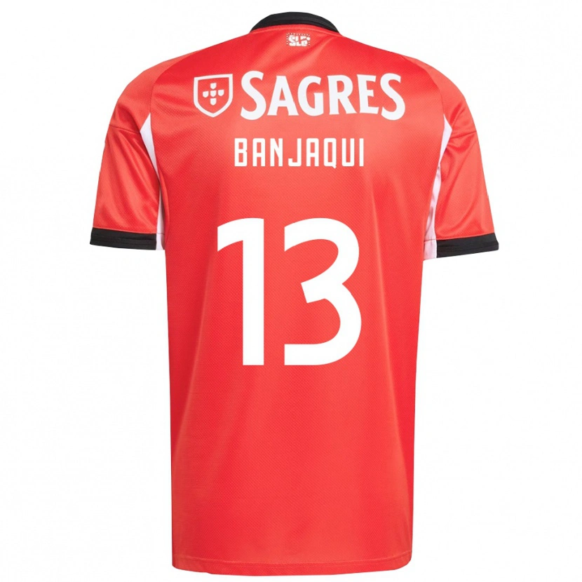 Danxen Men Daniel Banjaqui #13 Red White Home Jersey 2025/26 T-Shirt