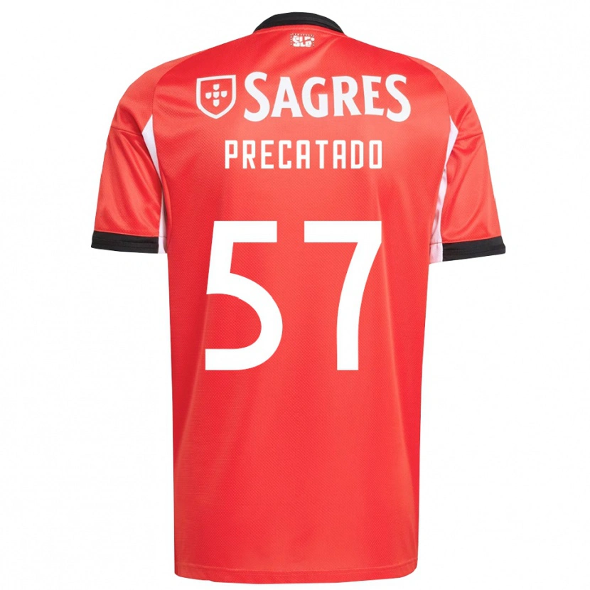 Danxen Men Precatado #57 Red White Home Jersey 2025/26 T-Shirt
