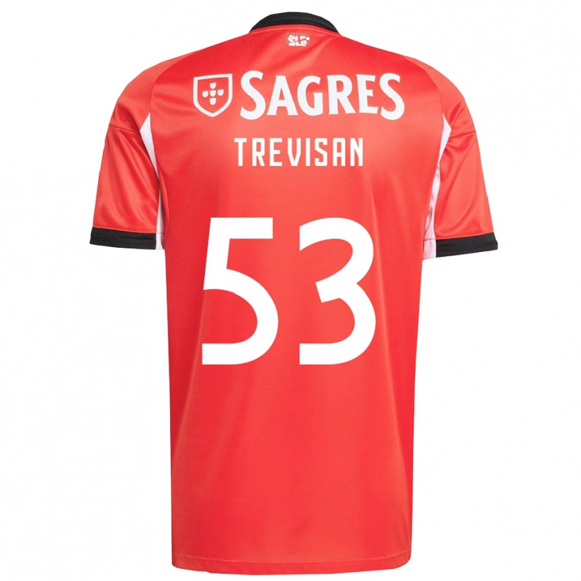 Danxen Men Jelani Trevisan #53 Red White Home Jersey 2025/26 T-Shirt