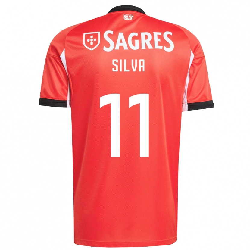 Danxen Men Jéssica Silva #11 Red White Home Jersey 2025/26 T-Shirt