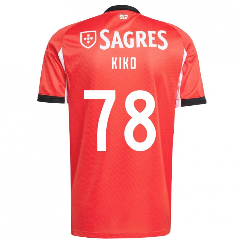 Danxen Men Kiko #78 Red White Home Jersey 2025/26 T-Shirt