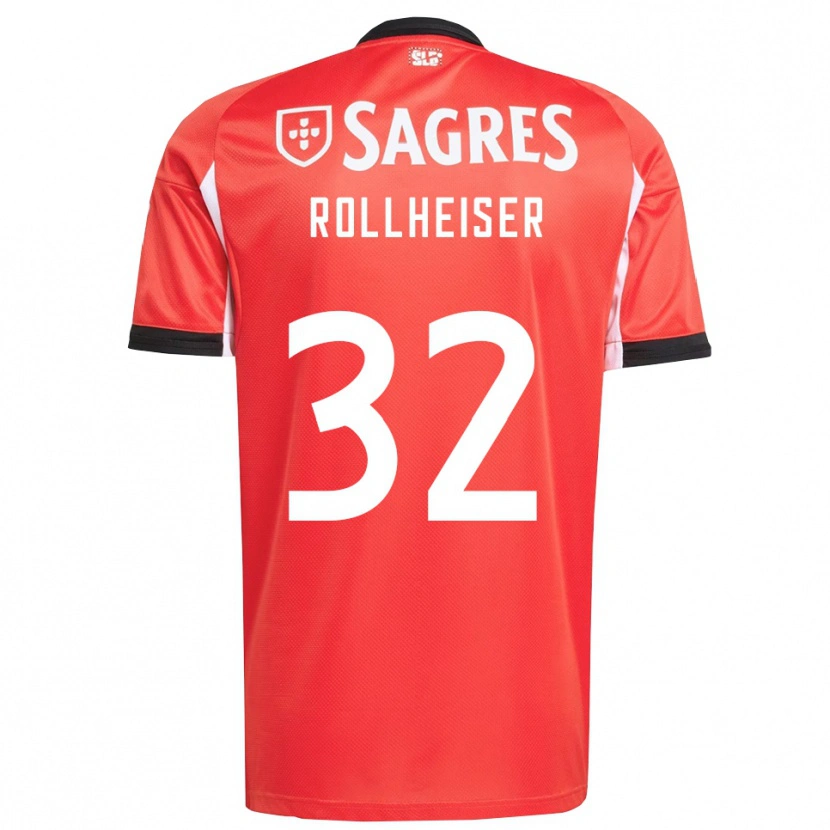 Danxen Men Benjamín Rollheiser #32 Red White Home Jersey 2025/26 T-Shirt